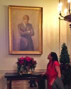 At the White House. December 2013.