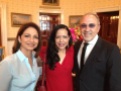 Latino legends Gloria and Emilio Estefan, at the White House. May 2014.
